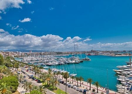 Mallorca beeindruckendes Meerblickapartment am Hafen von Palma zu verkaufen