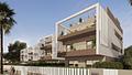 Appartements mit 2 Schlafzimmern, 2 Bädern, Fußbodenheizung in Bädern, Klimaanlage und Gemeinschaftspool nur 300 m vom Strand