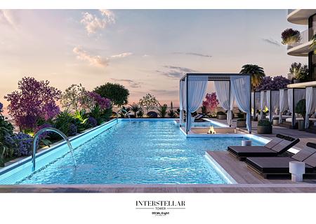 2 Schlafzimmer mit Pool - Jumeirah Village Triangle - Interstellar Poster 011