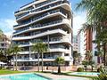 Appartements mit 2 Schlafzimmern, 2 Bädern, Tiefgaragenstellplatz, Gemeinschaftspool und schönem Ausblick nur 1.200 m vom Jachthafen und Strand