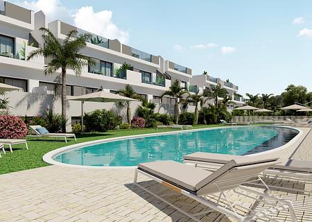 Unglaubliches Penthouse in der Nähe der Salzlagunen - NatureViews-Outside-Pool-1