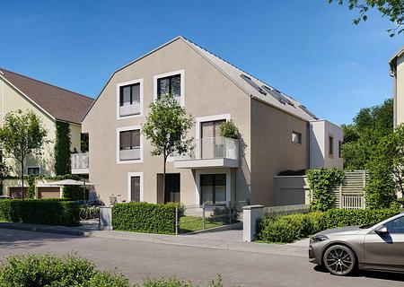 Klein, aber fein: Kompaktes Garten-Apartment im grünen Obermenzing - Ansicht Eingangsbereich