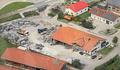 Gewerbeobjekt mit Halle, Aussenlagerflächen, Büro und Betriebsleiterwohnung - Luftbild MSW15
