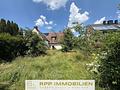 Baugrundstück mit Altbestand Doppelhaushälfte - Verkauf im Bieterverfahren - Süd-Garten mit Blick zum Haus