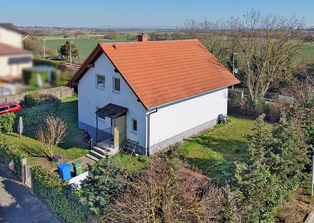 Viel Platz für die große Familie! Charmantes Einfamilienhaus in begehrter Lage von Bockenheim - Hausansicht 
