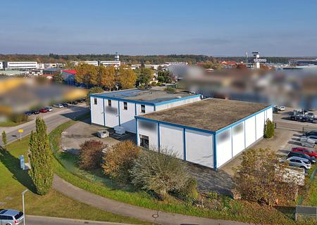 Lagergebäude mit ca. 2.000 qm Nutzfläche auf 3.428 qm Grundstück, vermietet bis 31.12.2028 mit 6,2% Rendite - Gewerbeobjekt