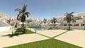 Obergeschoss-Wohnungen mit 2 Schlafzimmern, 2 Bädern, Dachterrasse, Kfz-Stellplatz und Gemeinschaftspool im El Alba Mediterranean Resort