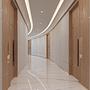 Voll möbliert - Strandlage - Al Marjan Island - Typical Corridor
