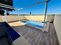 Erdgeschoss-Wohnung mit 2 Schlafzimmern, 1 Bad, Privatpool und großer Terrasse nur 600 m vom Strand