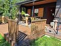 Ferien- /Wochenend-Immobilie mit großem Grundstück in Kirchseeon - Terrasse 