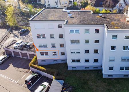 Vermietete 1-Zimmer-Wohnung mit Sanierungsbedarf in Backnang - Hausansicht