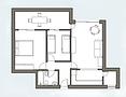 Wohnung mit 2 Schlafzimmern, 1 Badezimmer, Parkplatz und Gemeinschaftspool