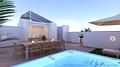 Wohnung in Meeresnähe (300m) mit Pool - Top Floor. Solarium. 2