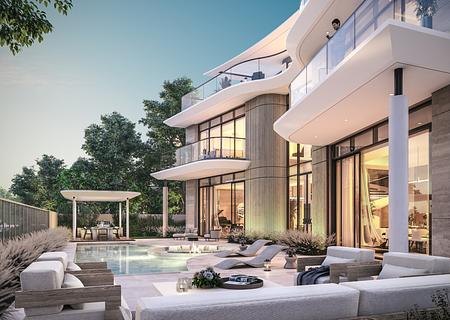 Karl Lagerfeld Villas - 7 Schlafzimmer - Pool - Gym - Sky Lounge - 6Bed_Pool View_05