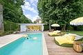 Weitläufig und lichterfüllt: Luxuriöses Familiendomizil mit Pool und traumhaftem Garten - Garten mit Ferien-Flair