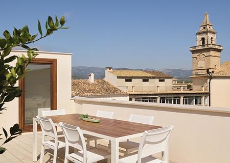 Mallorca neues Penthaus mit Gemeinschaftspool in Santa Maria del Cami zu verkaufen