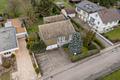 Raum für Ideen: Besonderes Architektenhaus mit großem Garten und kleinem Gewerbeanteil - Blick von oben