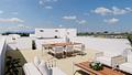 Reihenhaus-Villen mit 2 Schlafzimmern, 2 Bädern, Dachterrasse, Privatpool und Kfz-Stellplatz