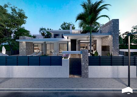 Schöne Luxus Villa mit großem Keller - 2