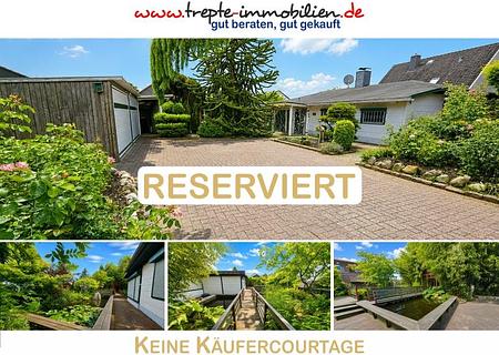 Traumhaftes Gartenparadies in ruhiger Sackgassenlage – Charmanter Bungalow mit großem Potential ! - Hauptbild