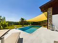 RESERVIERT! Ferienhaus mit Garten, Pool und traumhaftem Panoramablick in Toscolano Maderno - Poolbereich