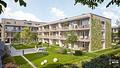 3-Zi.-Whg. zum Innenhof m. 2 Bädern, offener Küche und Balkon - Illustration 1