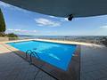Exklusive Villa mit Einliegerwohnung und Pool am Gardasee - Pool mit Seeblick