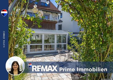 Charmante Maisonette auf zwei Ebenen – mit Wintergarten und Garten zum Genießen - www.remax-prime.de