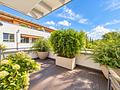 Außergewöhnliches Design-Penthouse mit großer Dachterrasse - Whirlpool  & bis zu 3 TG-Plätzen - Schlafzimmerterrasse