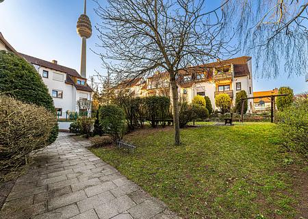 HEGERICH: Kompakte Wohnung mit Balkon in gefragter Wohnlage - Außenanlage