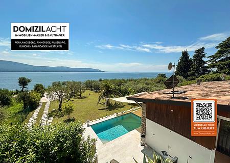 RESERVIERT! Ferienhaus mit Garten, Pool und traumhaftem Panoramablick in Toscolano Maderno - Panoramablick