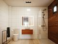 Ebenerdiges Haus mit Meerblick und guter Lage mit Pool - Bathroom