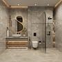 2 Zimmer mit Pool auf dem Balkon - 
Dubailand - Bathroom