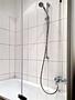 Chic möbliertes Single-Apartment mit Balkon, in Neuried bei München. - Badezimmer