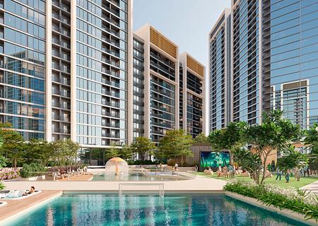 2,5 Zimmer in Motor City - Sobha Orbis - L (3)-