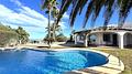 Exklusive Villa im Finca-Stil mit traumhaften Panoramablick, Pool und luxuriösem Gartenparadies am Monte Pego