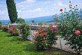Exklusive Villa mit Einliegerwohnung und Pool am Gardasee - Gartenblick auf See und Hügel