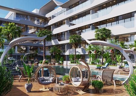 Im Herzen vom Jumeirah Village Circle - daher sehr ruhige Lage - Ende 2026 Fertigstellung - UZVI3768