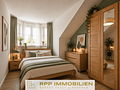 Attraktive 2,5-Zimmer-Wohnung mit Lift & zwei Erkern in grüner Wohnanlage - Visualisierung Schlafzimmer