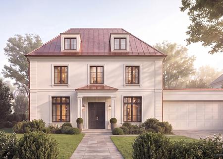 Toplage Gern: Baugrundstück von 714 m² für Villa oder exklusives Mehrfamilienhaus - Exklusives Baugrundstück (visualisiert)