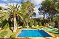 Mallorca Villa mit Pool und Blick auf den Golfplatz in Son Vida zu verkaufen