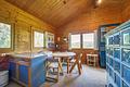 Charmantes Blockhaus in Spiegelberg: Auszeit, Weitblick und Natur pur auf großem Grundstück erleben! - Wohnzimmer EG