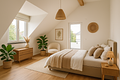 Für Sonnenanbeter: Dachterrassentraum mit Südausrichtung - Visualisierung Schlafzimmer