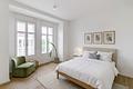 Bogenhausen - Luxus-Dachterrassenwohnung – Exklusives Wohnen im prachtvollen Altbaujuwel - Blick in das Schlafzimmer mit Tageslicht