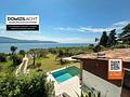 RESERVIERT! Ferienhaus mit Garten, Pool und traumhaftem Panoramablick in Toscolano Maderno - Panoramablick