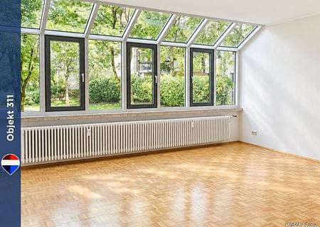 Ruhige 2-Zimmer-Erdgeschosswohnung mit geschützter Ostterrasse in München-Bogenhausen - Objekt 311