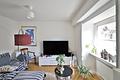 Stilvolle 4-Zimmer-Altbauwohnung, hochwertig saniert, Balkon, in Baden-Baden City - Wohnzimmer