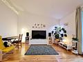 Ottobrunn: Lichtdurchflutet, hohe Räume, toller Schnitt - stylisches Wohnen in ruhiger Lage. - Wohnzimmer