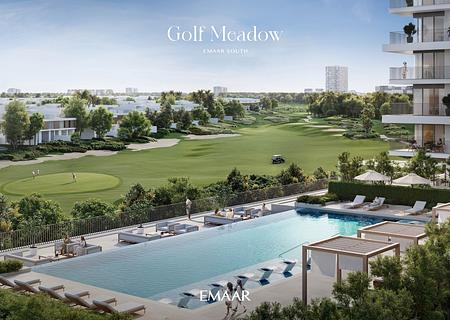 EMAAR South - Golf Meadow - Townhouse mit 3 Schlafzimmern - GOLF_MEDOW_ES_BRANDED_RENDERS2