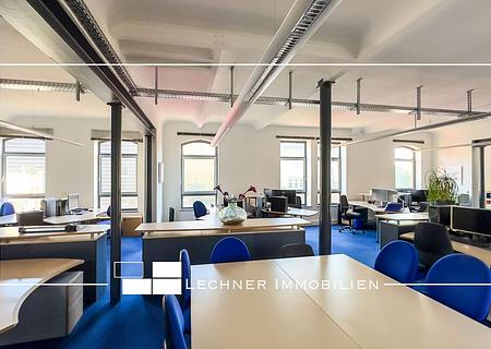 Stilvolles Loftstudio mit hohen Decken und flexibler Nutzung - Arbeitsbereich